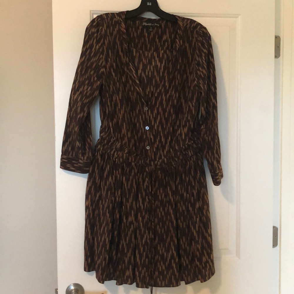 Elizabeth and James Silk Dropwaist Dress